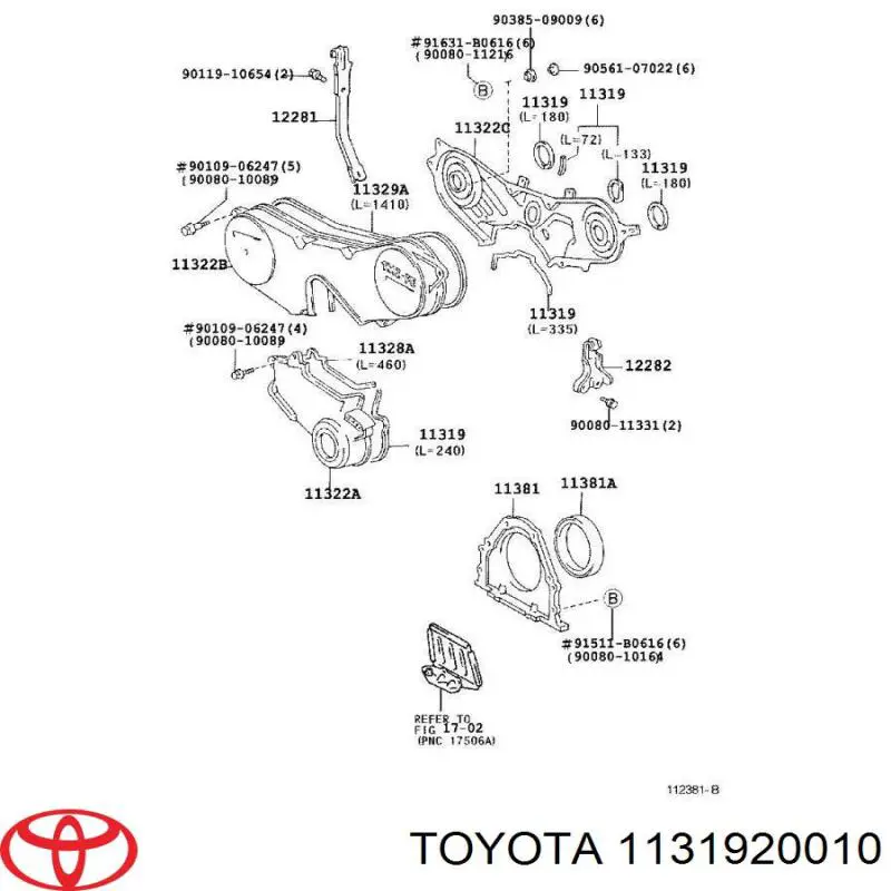 1131920010 Toyota 