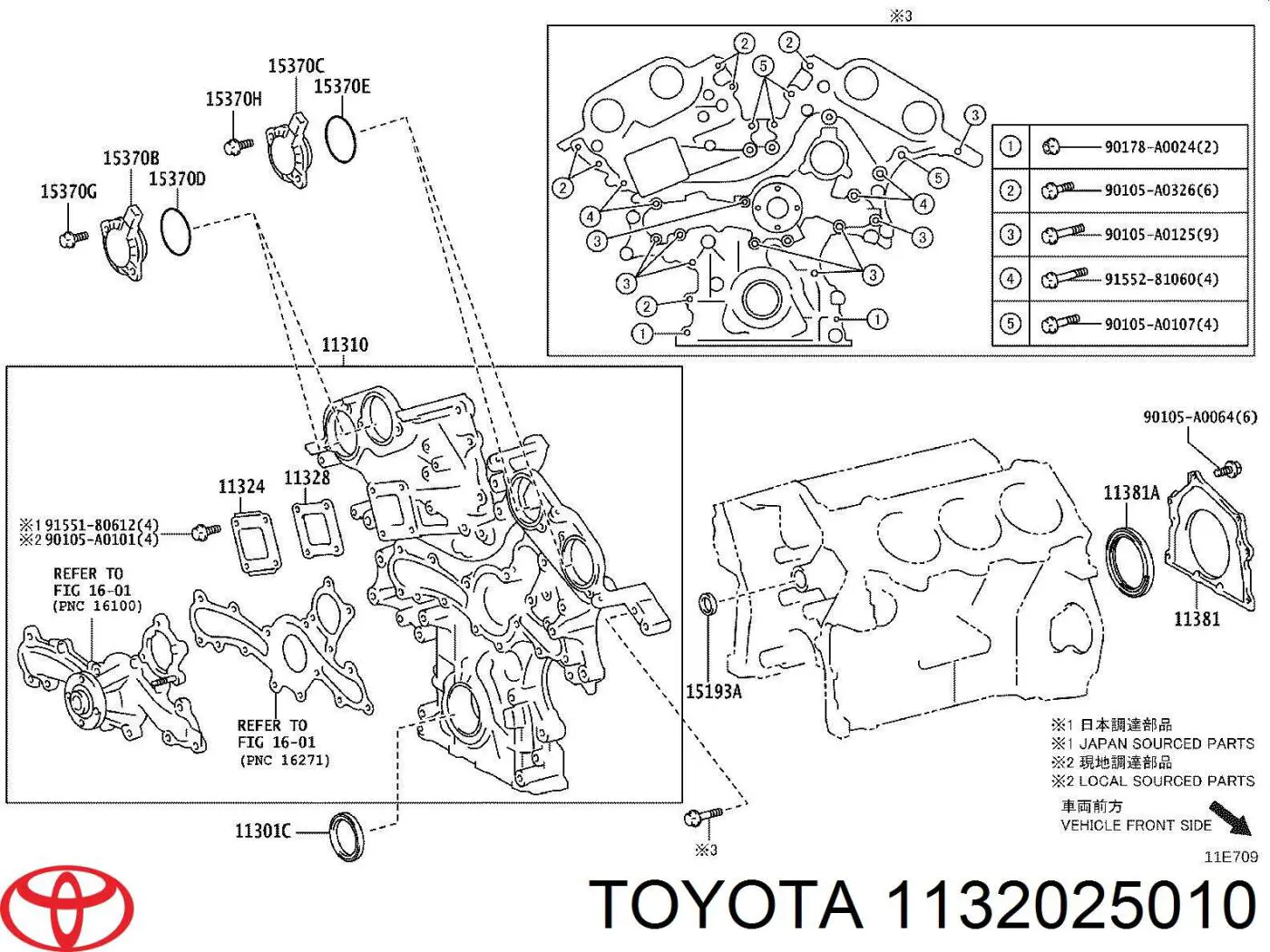 1132025010 Toyota 