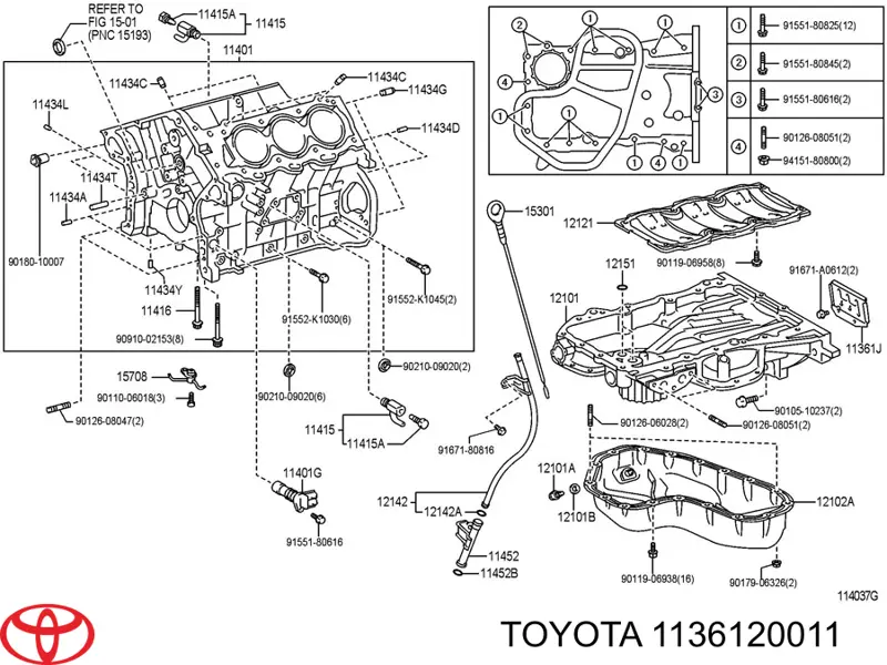 1136120011 Toyota 