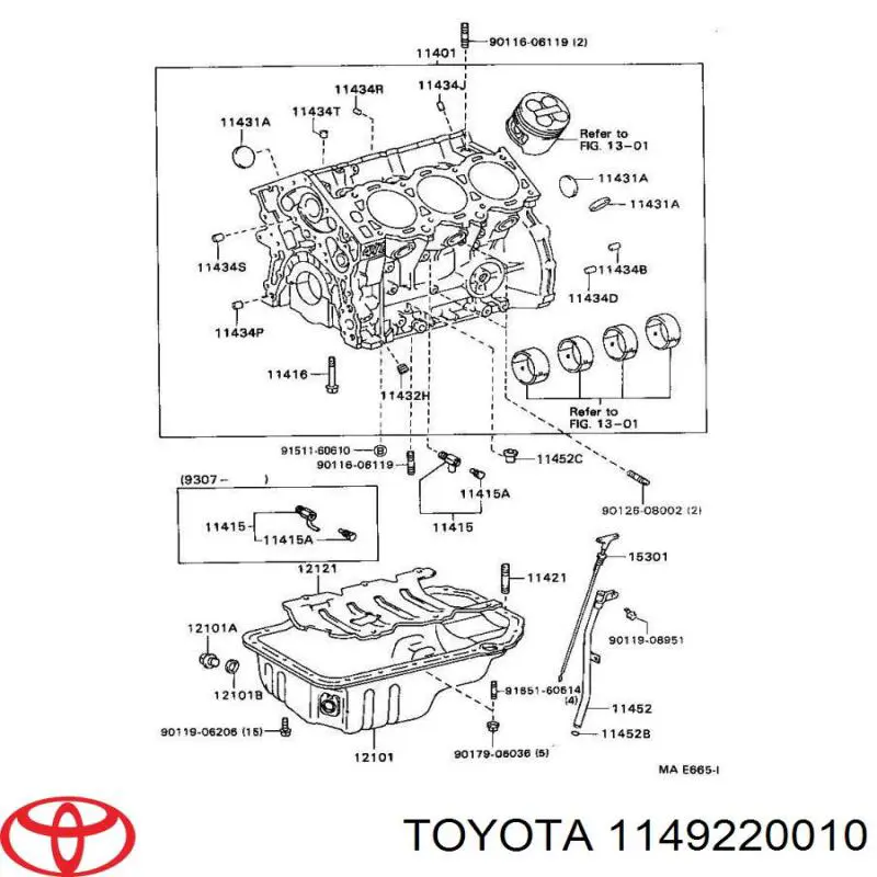 1149220010 Toyota 