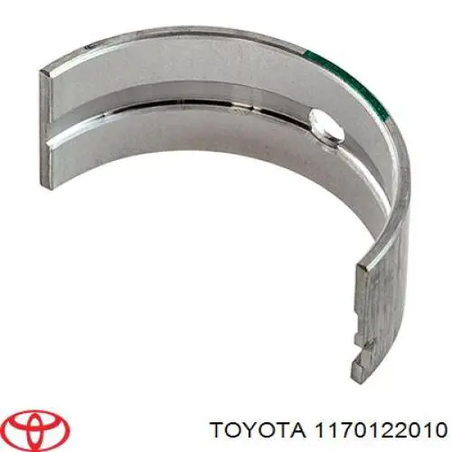 Вкладиші колінвала, корінні, комплект, стандарт (STD) Toyota Avensis (T22) (Тойота Авенсіс)