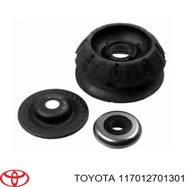 117012701201 Toyota вкладиші колінвала, корінні, комплект, стандарт (std)