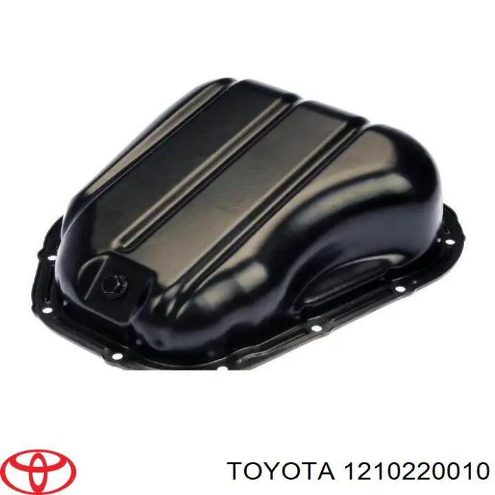 Піддон масляний картера двигуна, нижня частина Toyota 1210220010