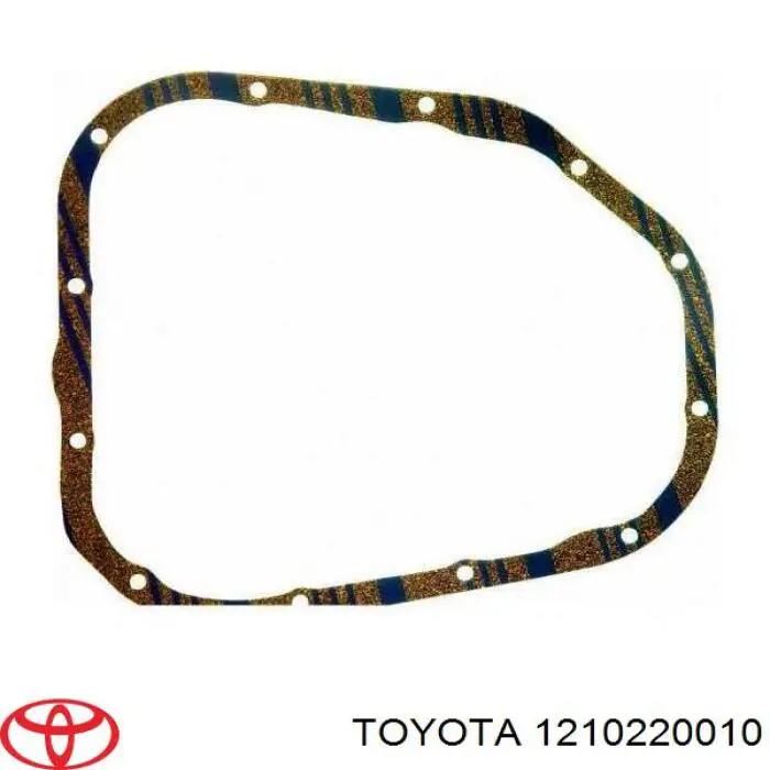 1210220010 Toyota Піддон масляний картера двигуна, нижня частина