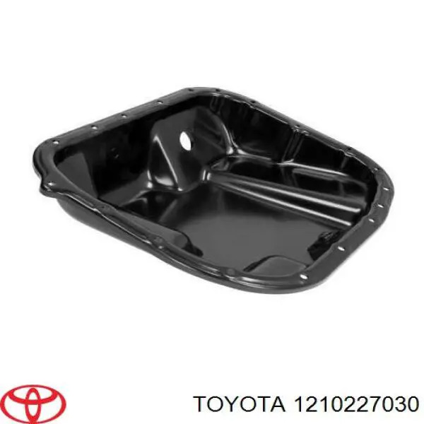 1210227030 Toyota піддон масляний картера двигуна, нижня частина
