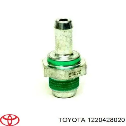 Клапан картерних газів Toyota 1220428020 ціна, від 9.31 USD