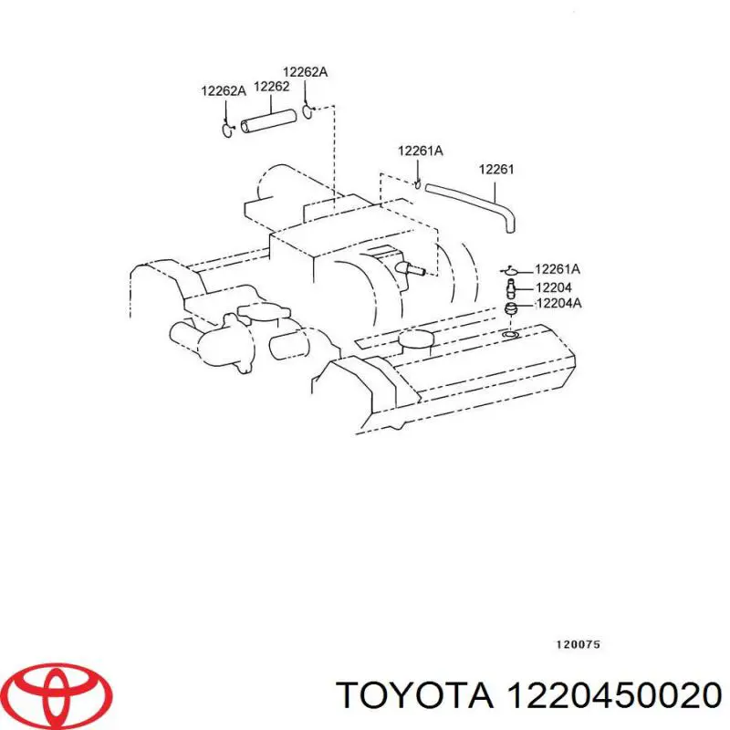 Toyota 1220450020 ціна, від 11.26 USD
