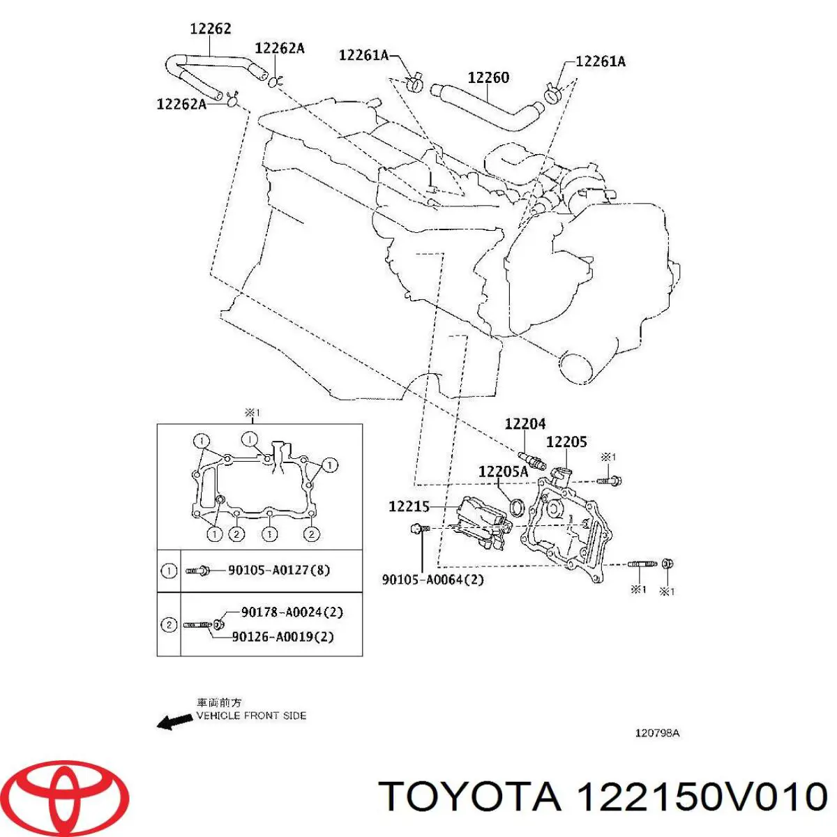  122150V010 Toyota