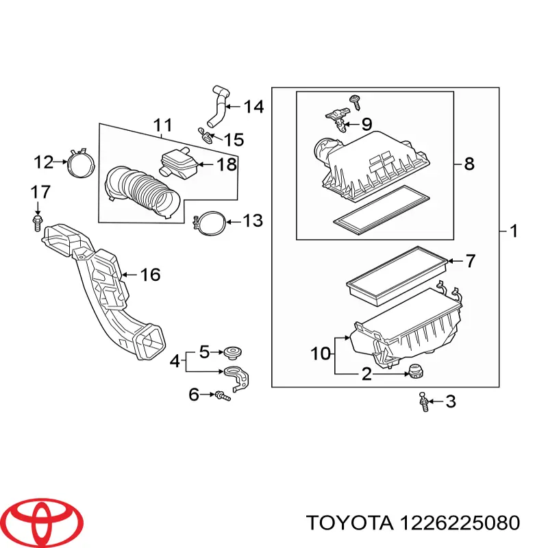 1226225080 Toyota 