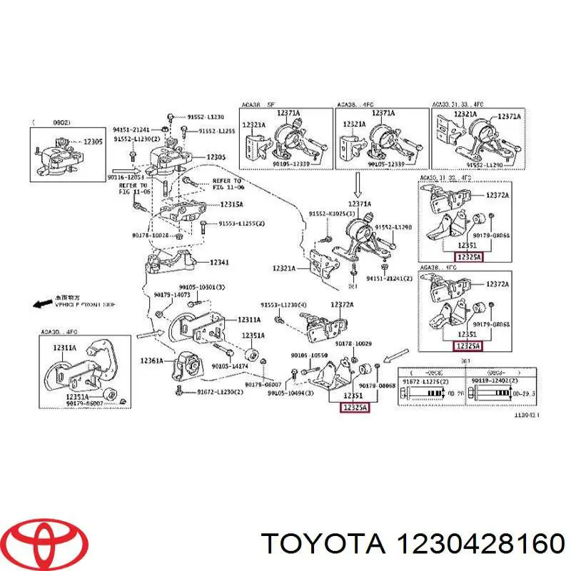  Toyota 1230428160 ціна, від 15.47 USD