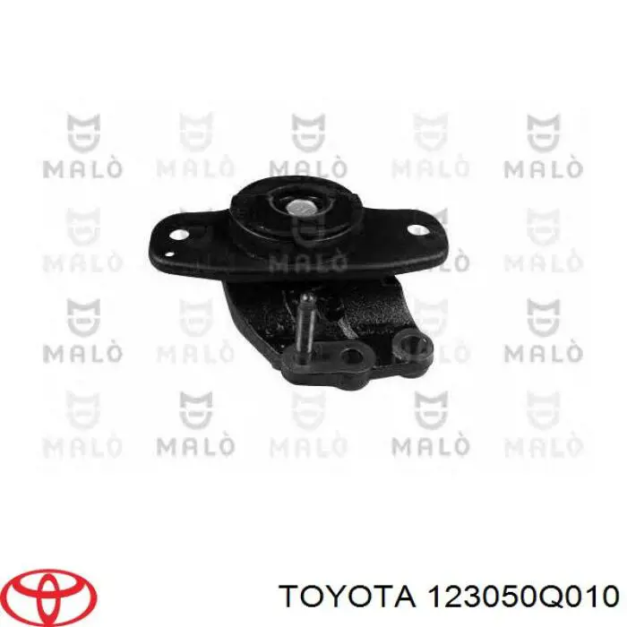 Подушка (опора) двигуна, права 123050Q010 Toyota