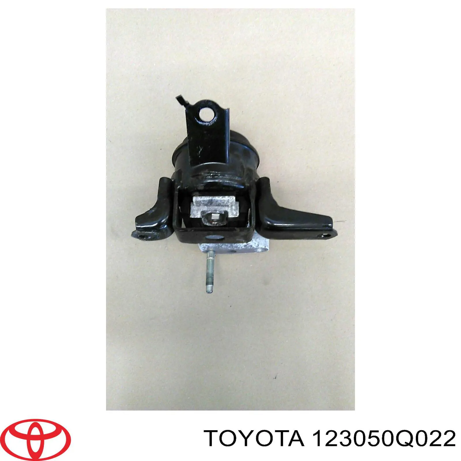 123050Q022 Toyota Права подушка мотора