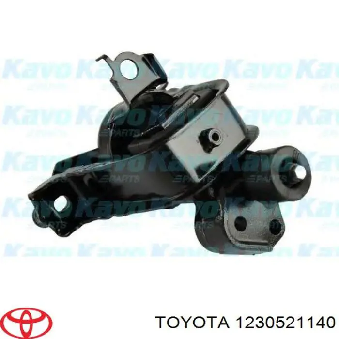 1230521140 Toyota подушка трансмісії (опора коробки передач)