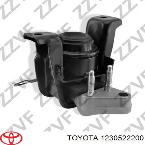 Подушка (опора) двигуна, права 1230522200 Toyota