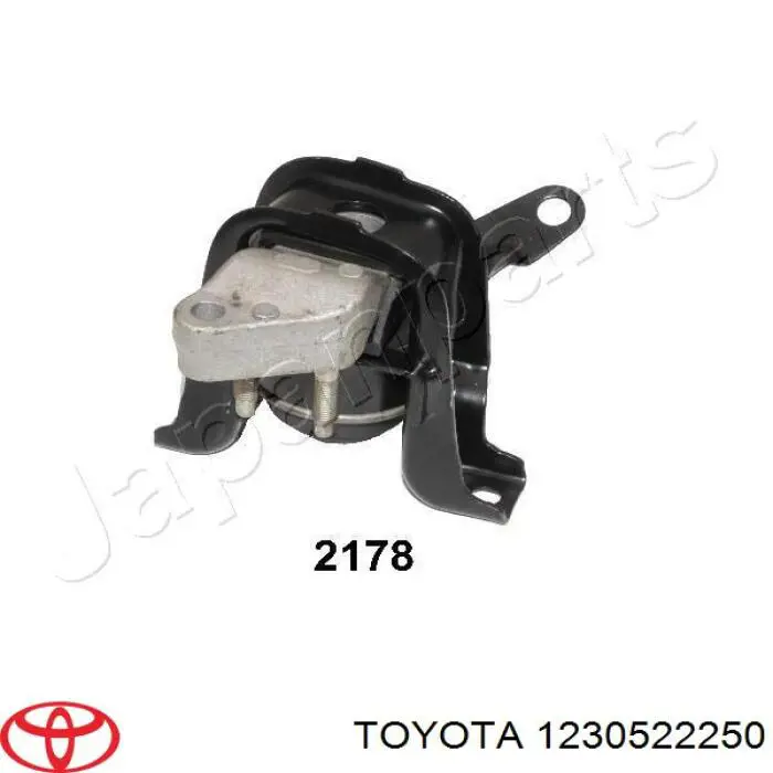 1230522250 Toyota подушка (опора двигуна, права)