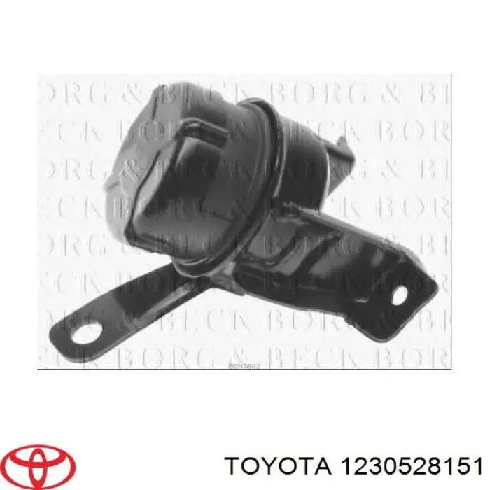 1230528151 Toyota подушка (опора двигуна, права)