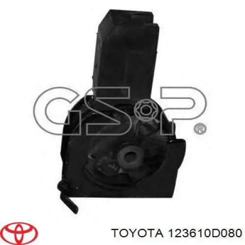123610D080 Toyota подушка (опора двигуна, передня)
