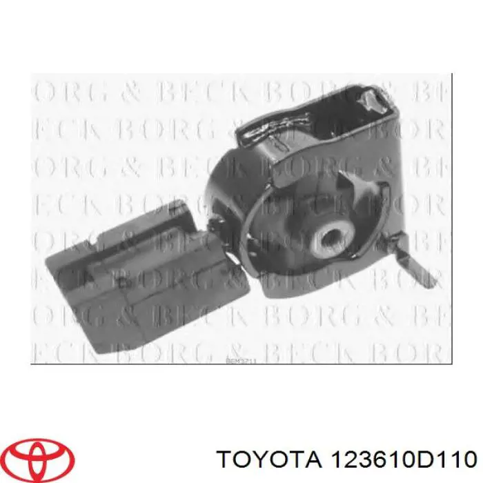 Подушка (опора) двигуна, передня Toyota 123610D110 ціна, від 31.18 USD