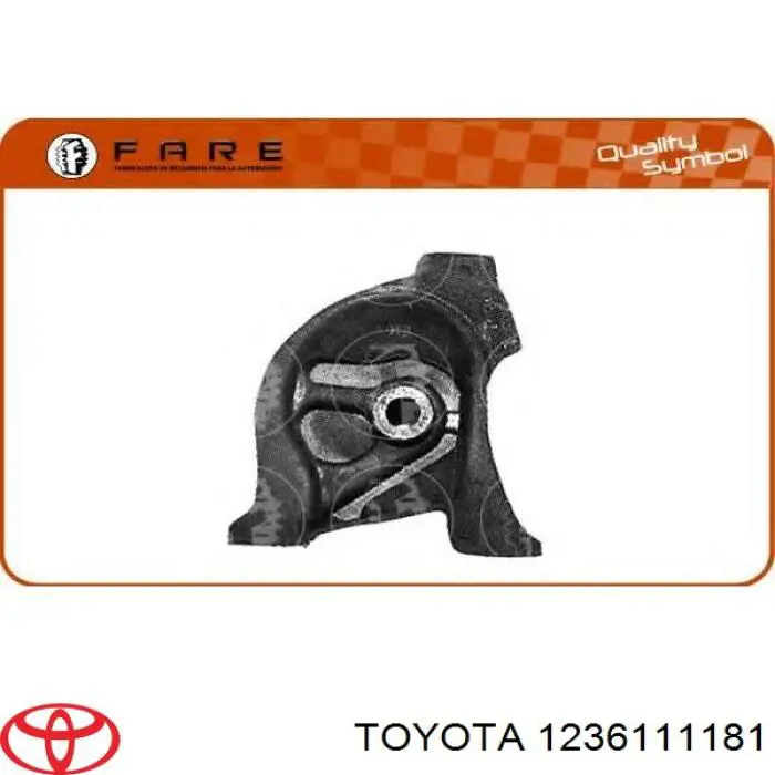 1236111181 Toyota Подушка передньої опори двигуна