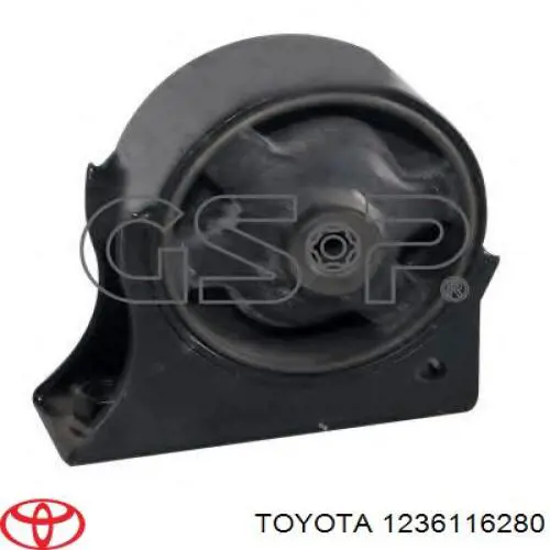 1236116280 Toyota Подушка передньої опори двигуна