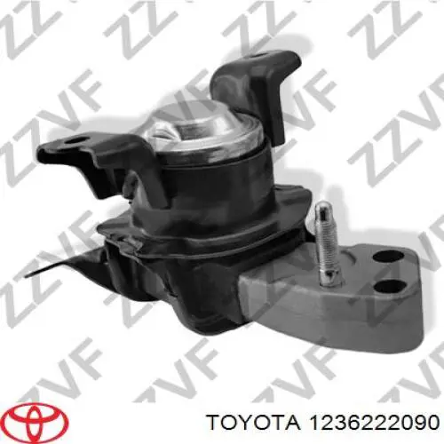 Права подушка двигуна Toyota 1236222090 ціна, від 34.54 USD