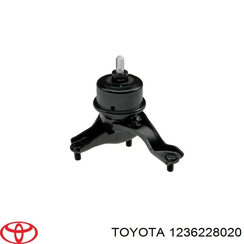 Подушка (опора) двигуна, права 1236228020 Toyota