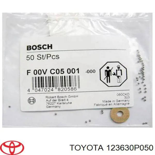 123630P050 Toyota 