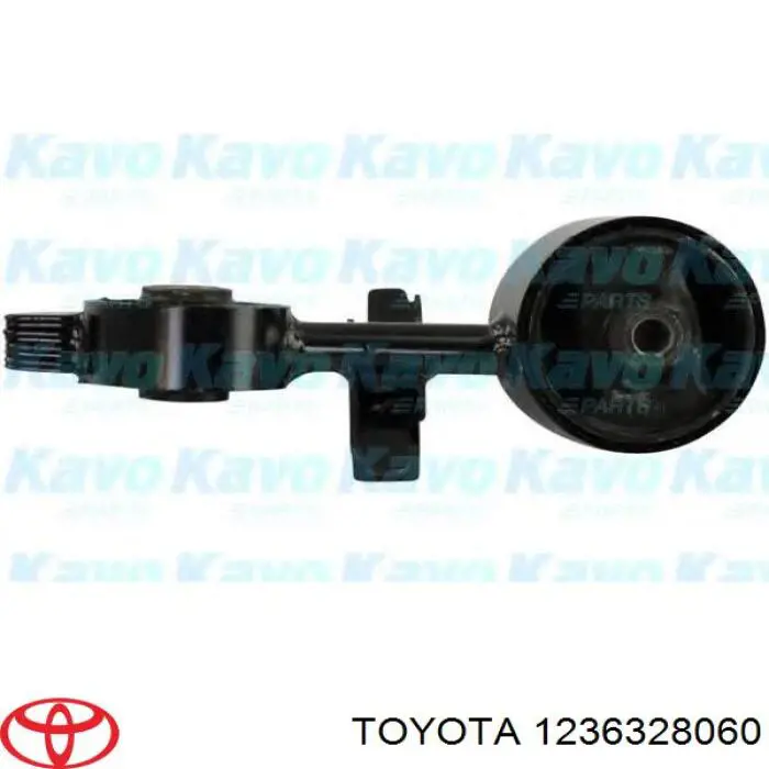 1236328060 Toyota подушка (опора двигуна, права верхня)