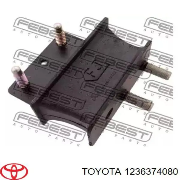 1236374080 Toyota подушка (опора двигуна, передня)