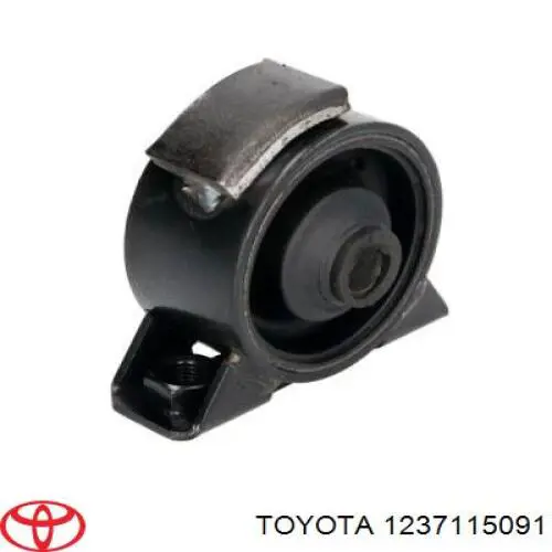 1237115091 Toyota подушка (опора двигуна, задня)