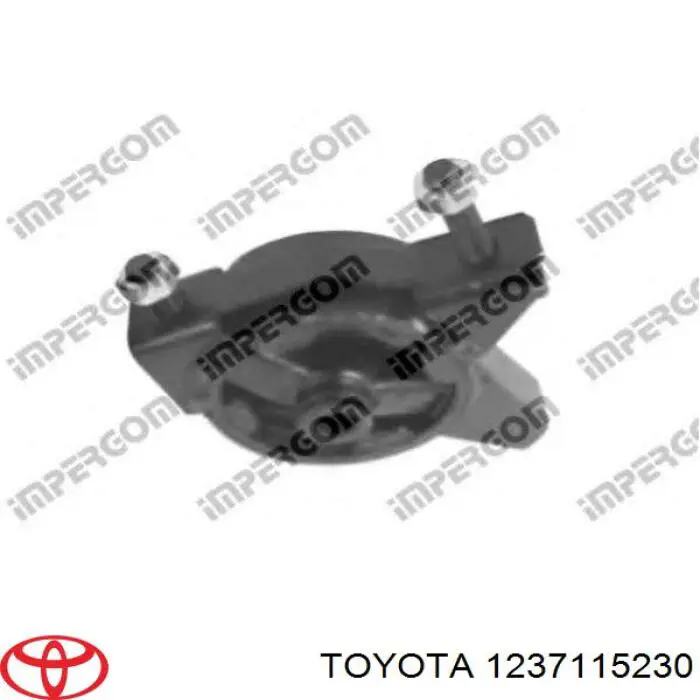 1237115230 Toyota подушка (опора двигуна, задня)