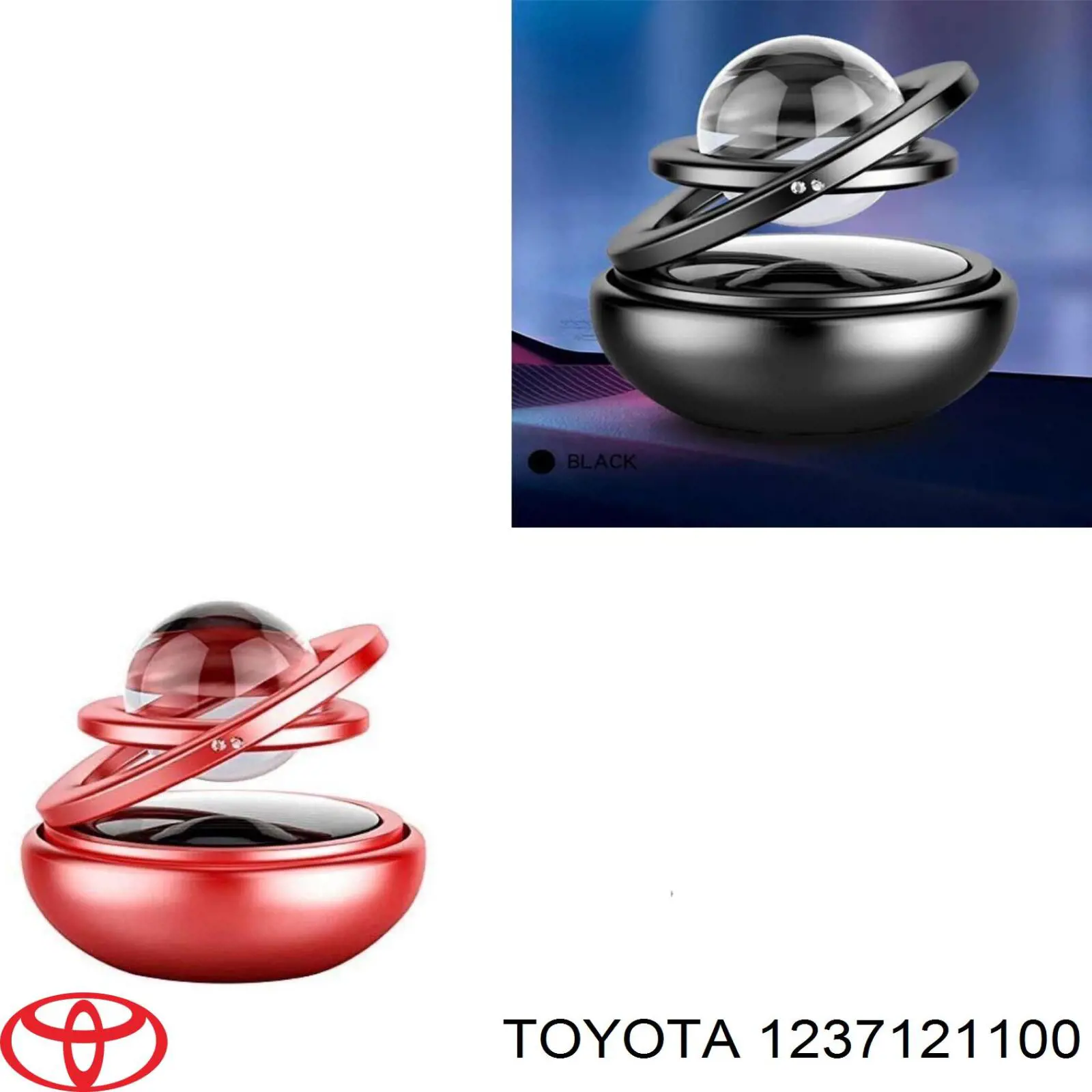 1237121100 Toyota Задня подушка двигуна