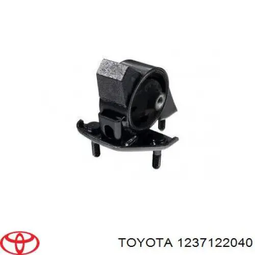 1237122040 Toyota подушка (опора двигуна, задня)