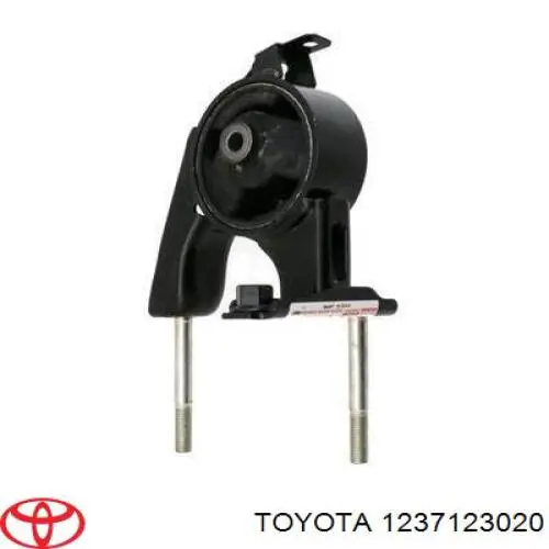 1237123020 Toyota подушка (опора двигуна, задня)