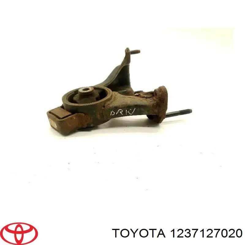 Подушка (опора) двигуна, задня Toyota 1237127020 ціна, від 27.87 USD