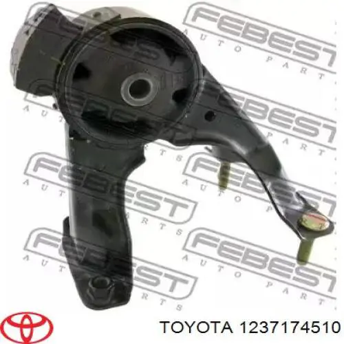 1237174510 Toyota Задня подушка двигуна