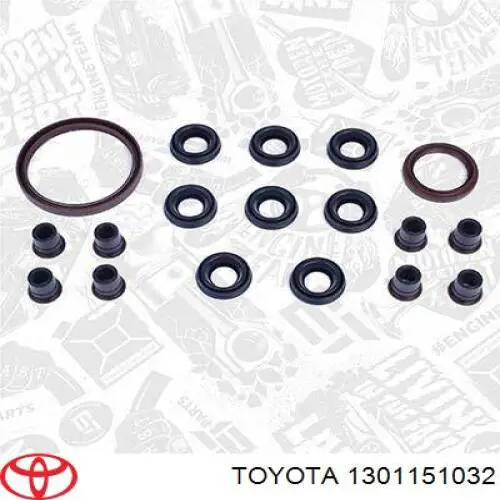 Купити 1301151031 Toyota Кільця поршневі комплект на мотор, 1-й ремонт (+0,25)