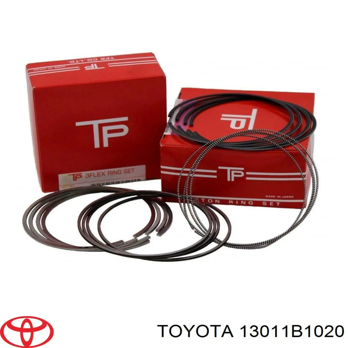 13011B1020 Toyota кільця поршневі комплект на мотор, std.