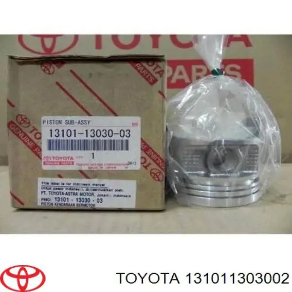 Поршень (комплект на мотор), STD Toyota 131011303002 ціна, від 68.76 USD