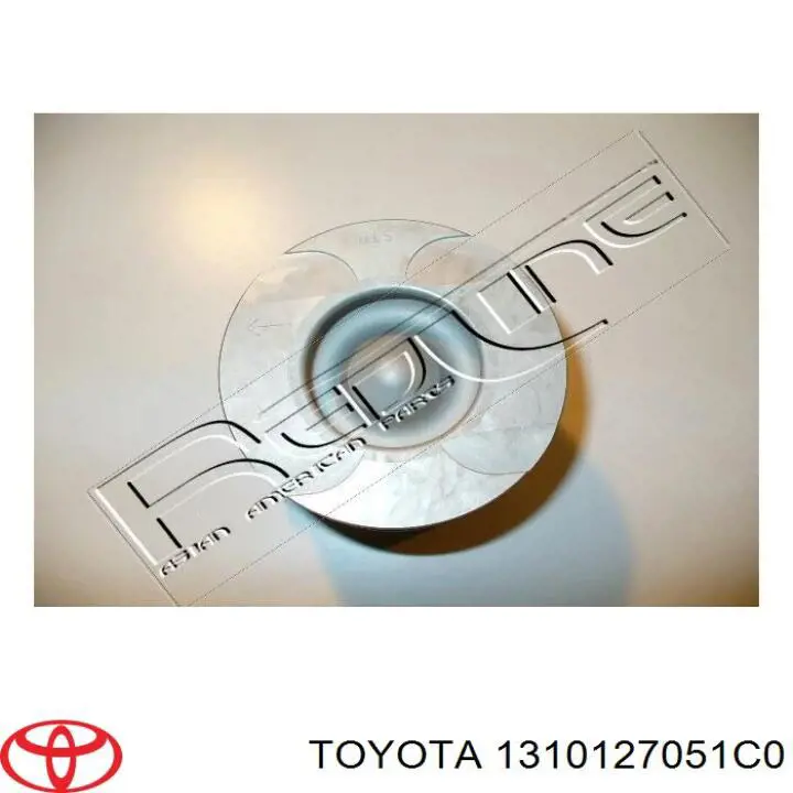 Поршень двигуна без кілець Toyota 1310127051C0 ціна, від 43.06 USD