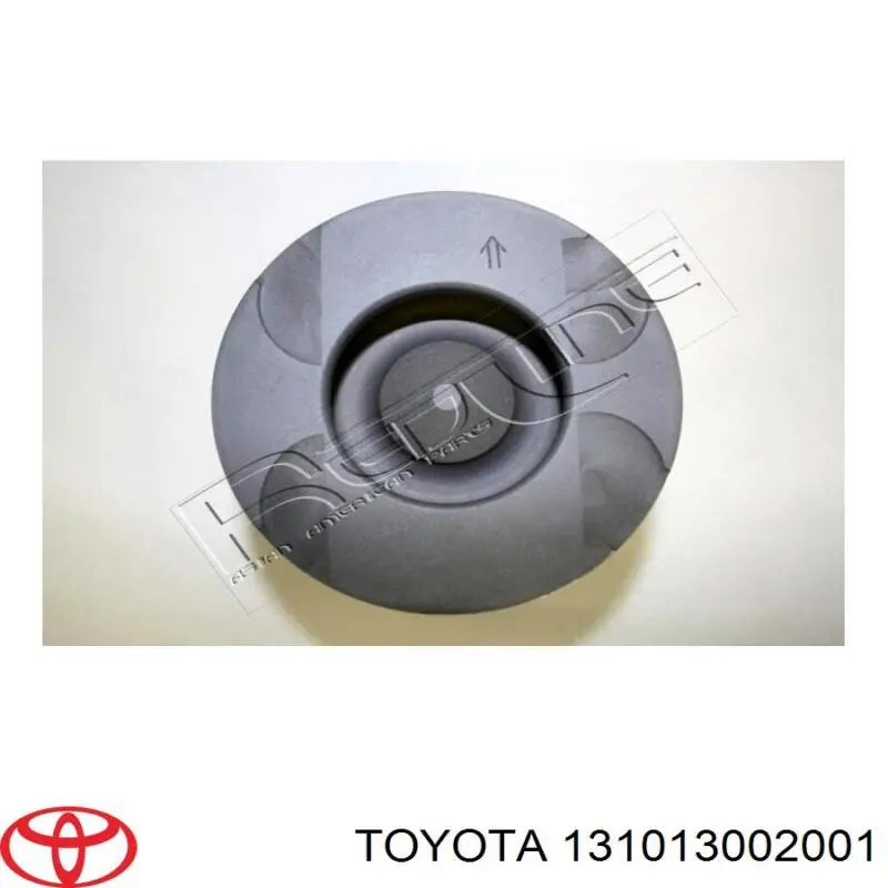 Поршень двигуна без кілець Toyota 131013002002 ціна, від 112.60 USD