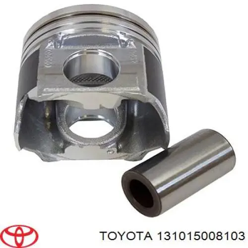 Поршень без колец TOYOTA 131015008103