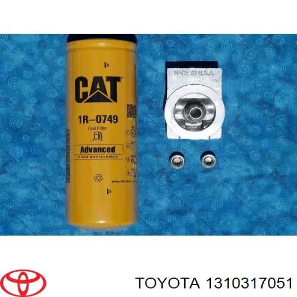 1310317051 Toyota поршень з пальцем без кілець, 2-й ремонт (+0,50)
