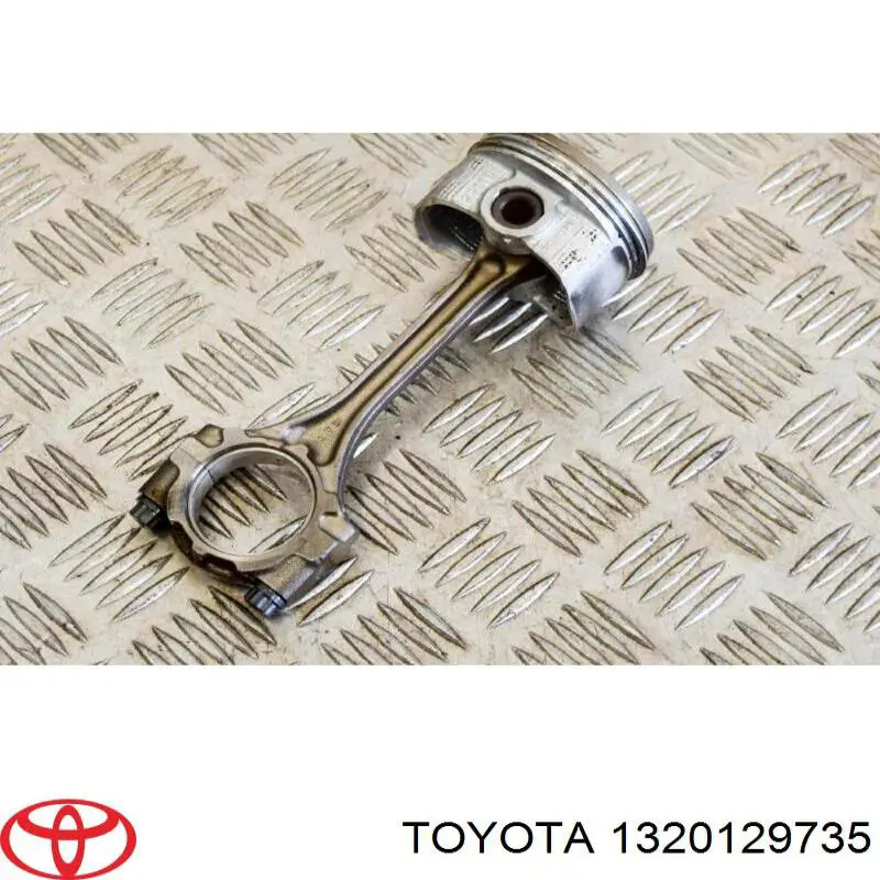 Шатун поршня ДВЗ Toyota 1320129737 ціна, від 29.63 USD