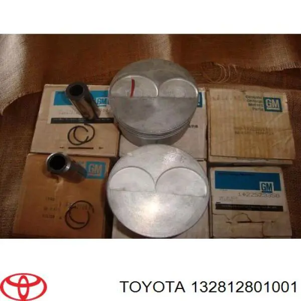 Шатунні вклалиші колінвала STD Toyota 132812801001 ціна, від 5.18 USD