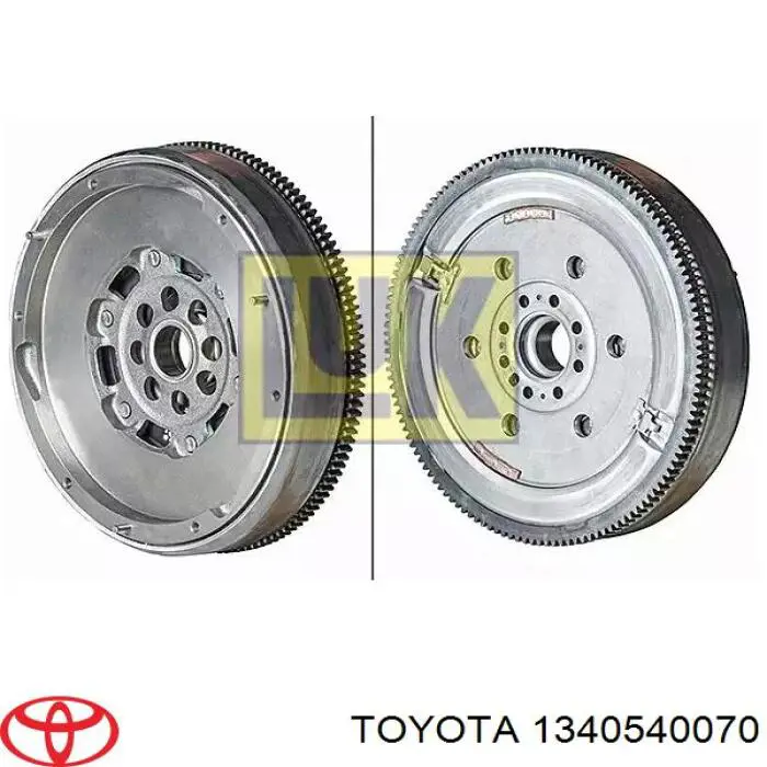 Купити 1340540070 Toyota Маховик із зубчастим ободом в зборі