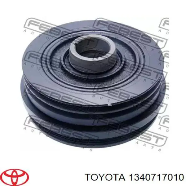 Шків колінвала (демпфер ) Toyota 1340717010 ціна, від 84.82 USD