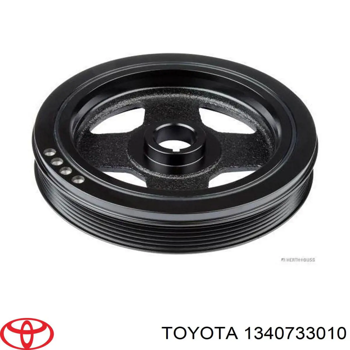 Шків колінвала (демпфер ) Toyota 1340733010 ціна, від 67.93 USD