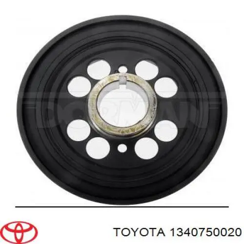 Купити 1340750020 Toyota Шків колінчастого вала