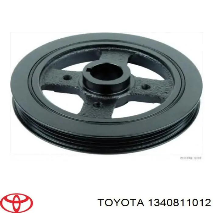 Демпферний шків колінвала Toyota 1340811021